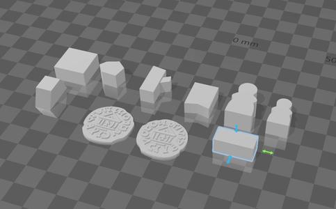 Architect Of West Kingdom 3D Parts