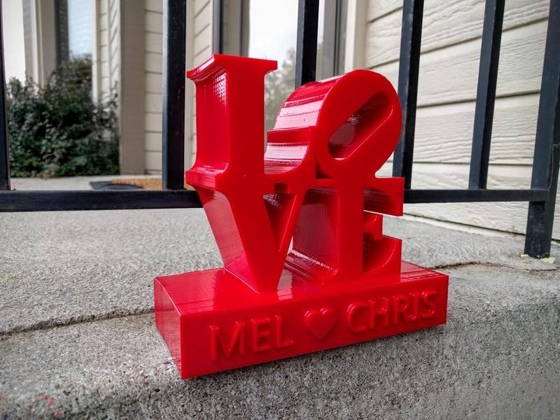 Love Sculpture (with pedestal)