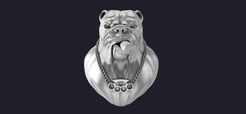 Bulldog The Boss 3D MODEL