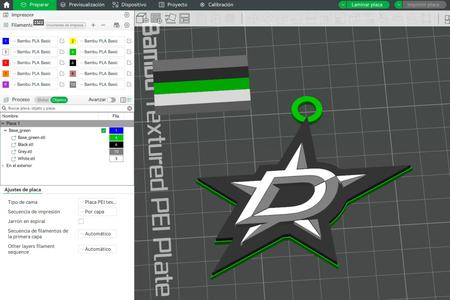 NHL dallas stars keychan keychain shield color printable