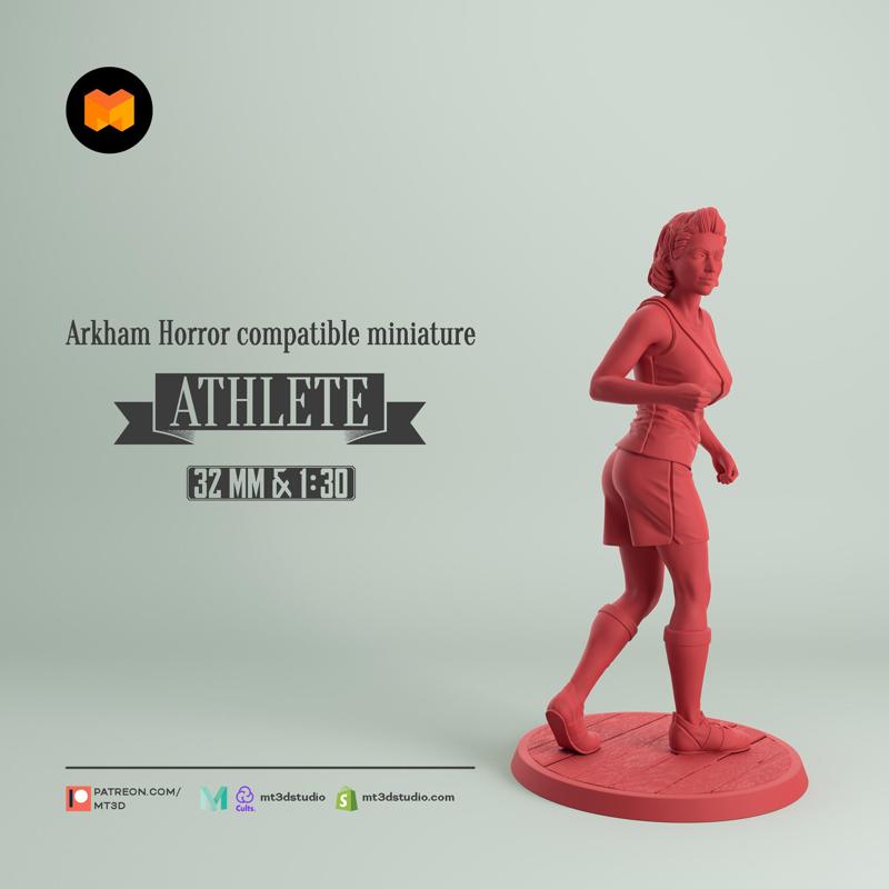 Athlete - Arkham Horror compatible