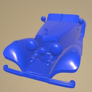 MERCEDES BENZ 540K W29 SPECIAL ROADSTER 1936 PRINTABLE CAR BODY