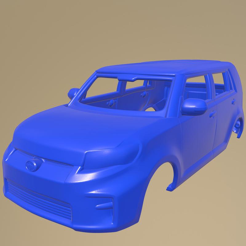 Scion xB 2012 PRINTABLE CAR BODY