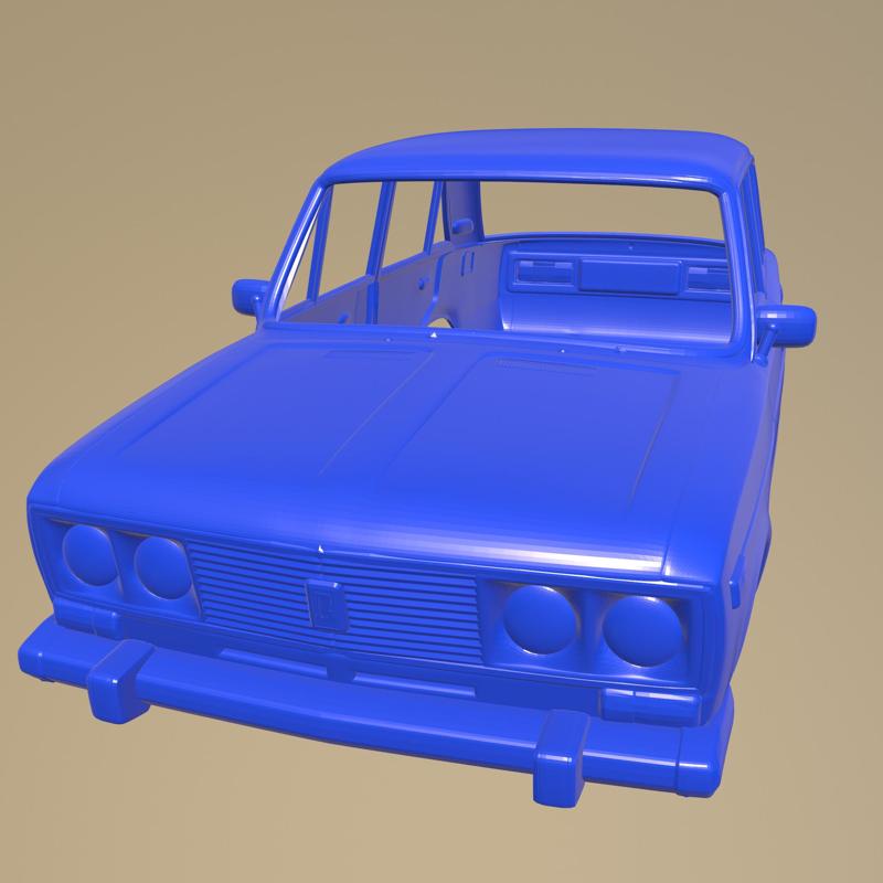VAZ LADA 2106 1976 PRINTABLE CAR BODY