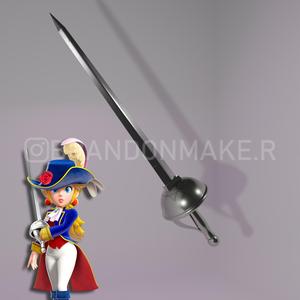 Peach Swordfighter Rapier for Cosplay - PP: Showtime!