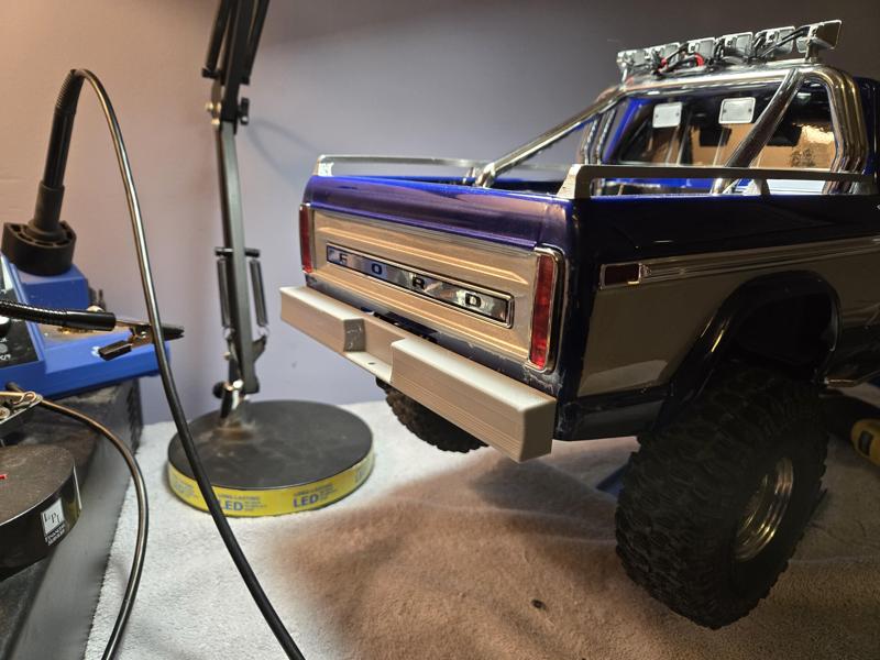 Step Bumper for Traxxas TRX-4 F-150 High Trail and 79 Bronco