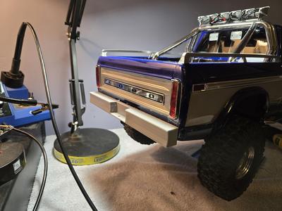 Step Bumper for Traxxas TRX-4 F-150 High Trail and 79 Bronco