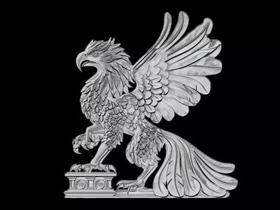 Griffin Sculpture Mythical Creature Art