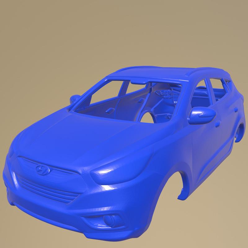 Hyundai ix35 Tucson 2011 Printable Car Body