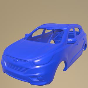 Hyundai ix35 Tucson 2011 Printable Car Body