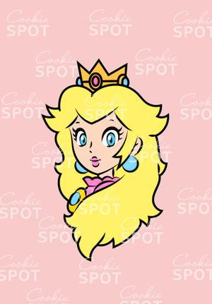 Princess Peach Cookie Cutter