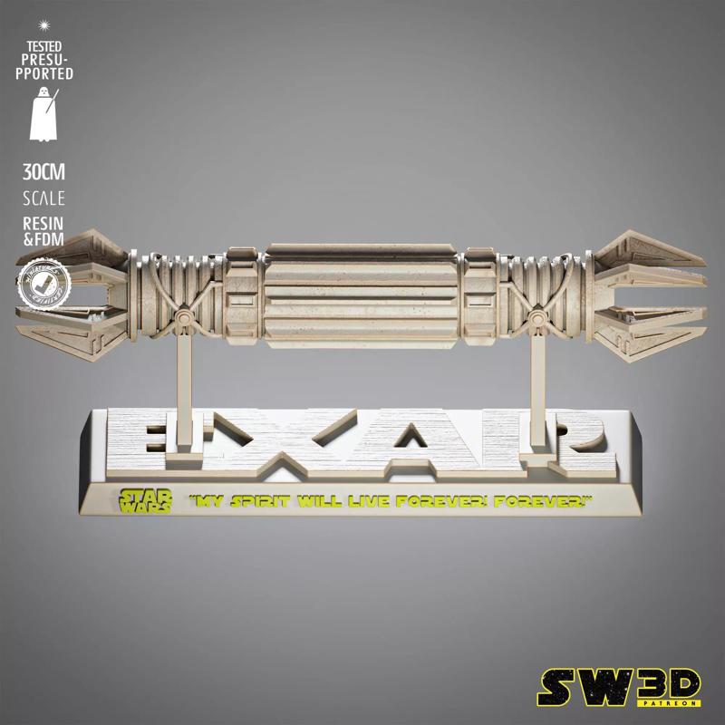 STAR WARS Exar Kun Ligthsaber