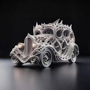 Gaudi Gothic Roofless Car