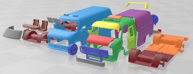 GMC Vandura 1983 A Team Van Printable