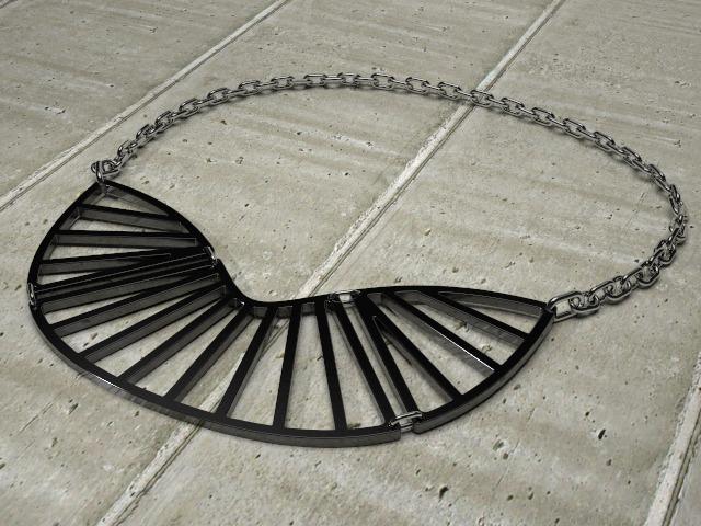 Radial Statement Necklace