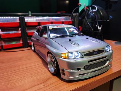 Headlights for Ford Escort Cosworth 1998 Tamiya RC body 1/10