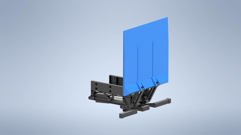 1/14 Klappbare LKW Hecklift, Ladebordwand, Heckklappe, Heckklappenlift