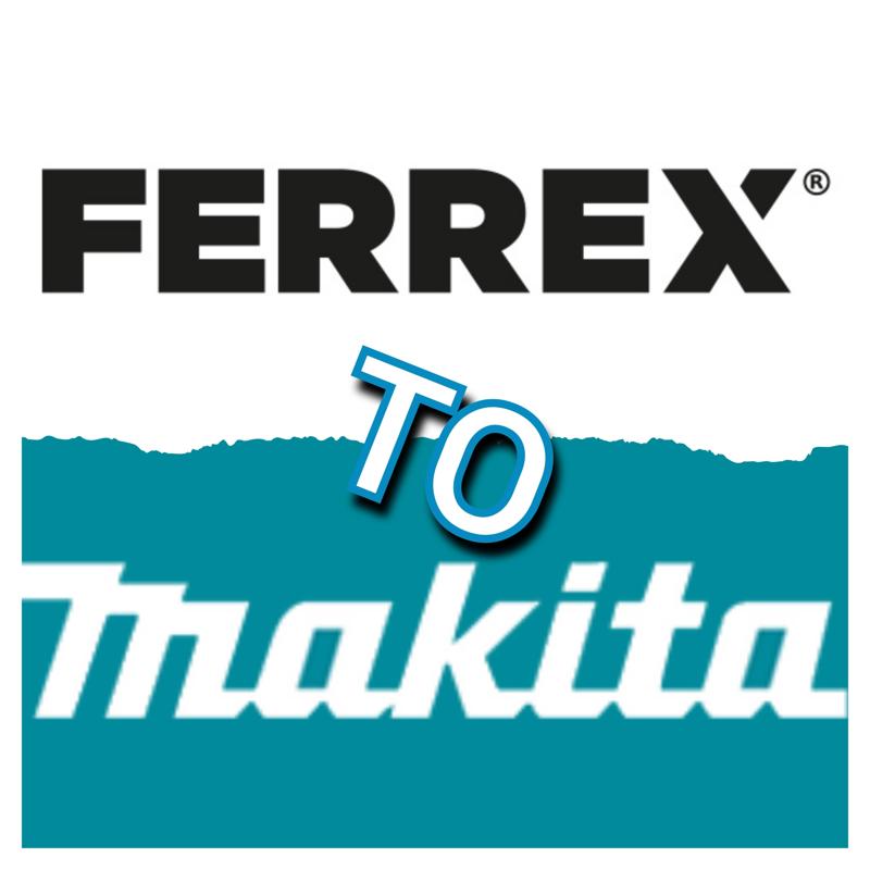 FERREX ALDI 20V OR 20/40V BATTERY TO MAKITA LXT 18V MACHINE ADAPTER