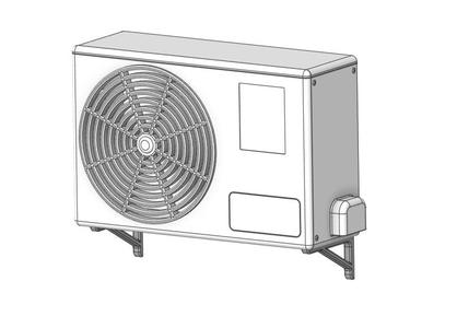 Air Conditioner 1/14 Scale