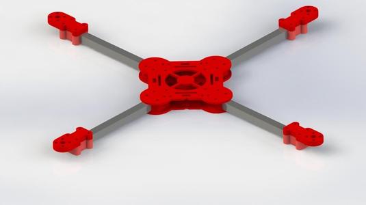 400mm Carbon Fibre X Quadcopter