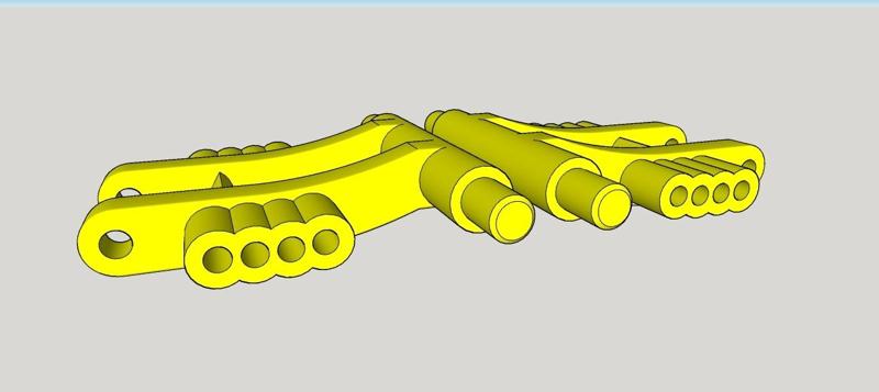 TT-02 Rear Lower Arm