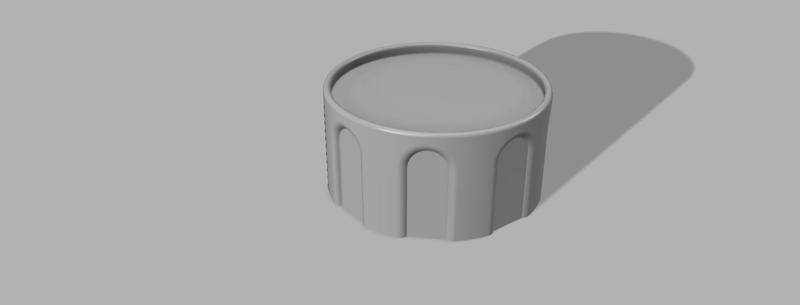 Swappable cap RGG painting handle