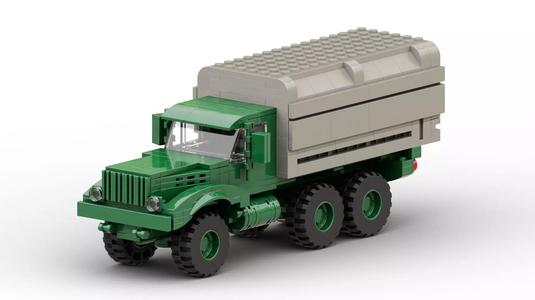 MocBricks3D - Lego Mack Truck