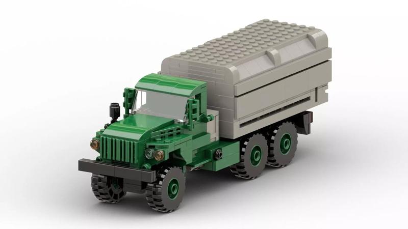 MocBricks3D - Lego Ural 4320