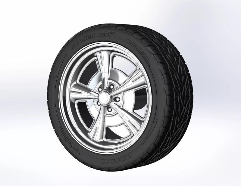 Custom wheels US Mags Ardunn for your scale model