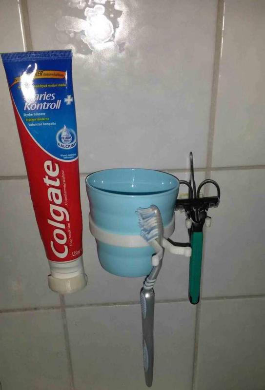 Razor, Tweezers & Scissors holder