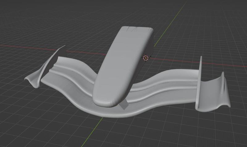 F1 26 FRONT WING SCALE 1.12