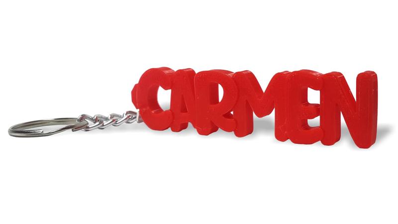 Carmen key ring