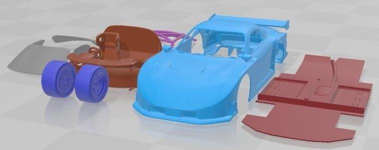 Mazda RX7 1996 Printable Car