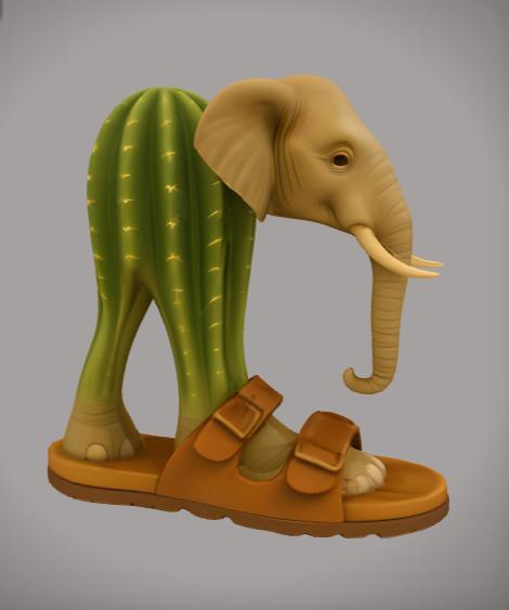 Lirili Larila - Meme Figurine - Printable STL + OBJ & Textures Included