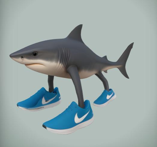 Tralalero Tralala Meme Figurine - Printable STL + OBJ & Textures Included