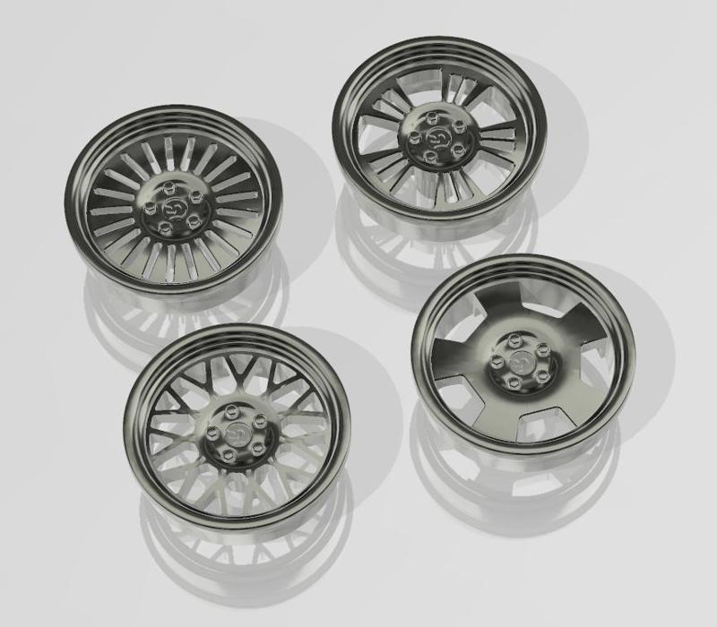 1/25 AMT 2005 Chrysler 300C Optional Wheels
