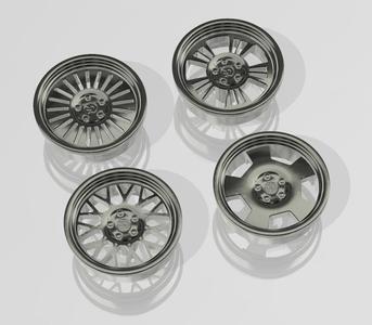 1/25 AMT 2005 Chrysler 300C Optional Wheels