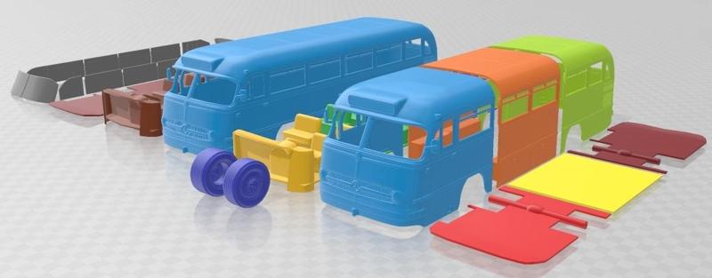 Mercedes Benz O 321 H Bus 1954 Printable