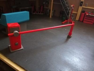 Deco Parking Barrier 1/10 RC TRACK