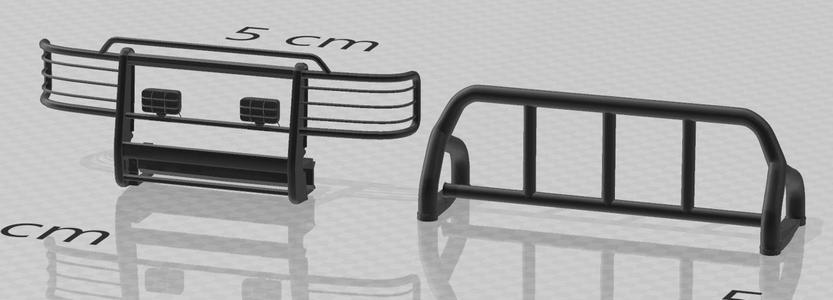 1/64th scale rollbar with lights and roll bar