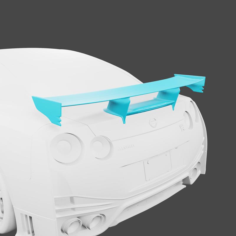 SPOILER NISSAN SKYLINE GTR R35