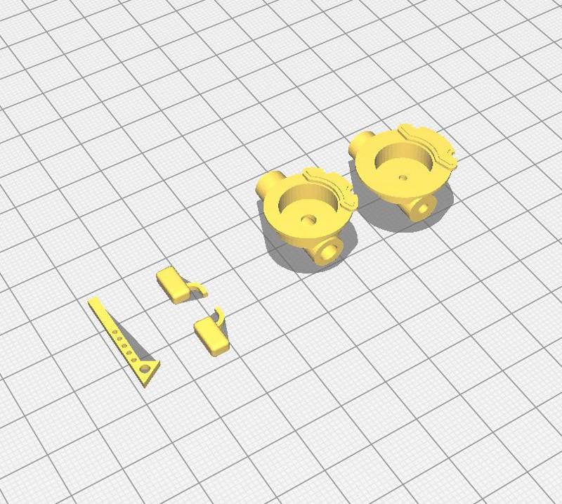 1:18 Autoart Citroen Xsara Parts