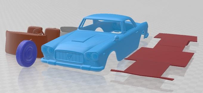 Lancia Flaminia GT 3C 1963 Printable Car