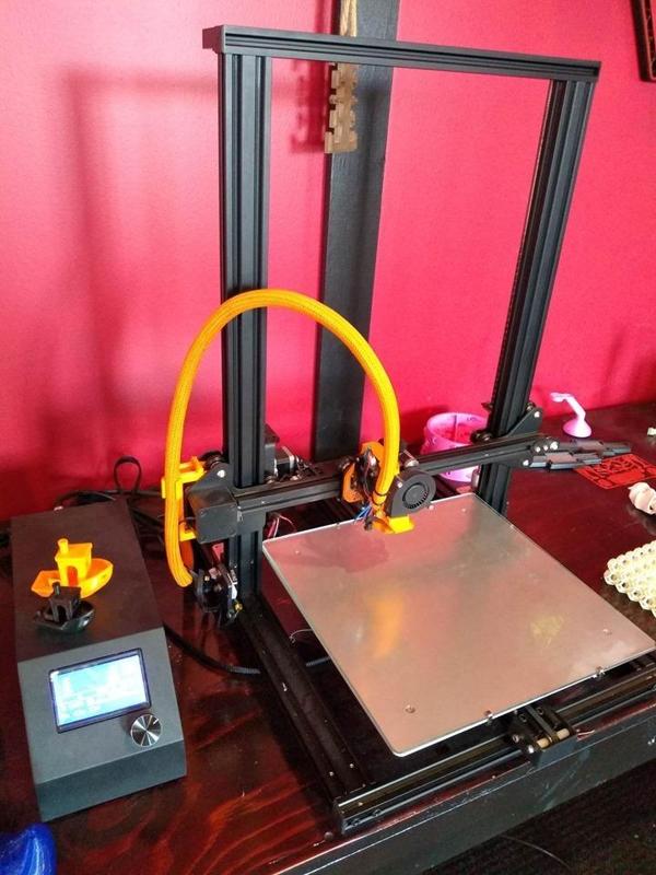 CR-10 PLUS ULTRA cable mount