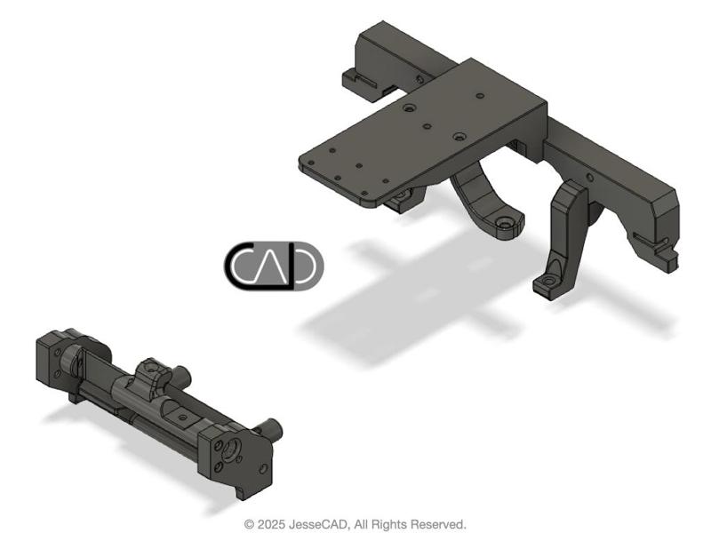 CAB MOUNT 4 SCX10iii (BASE CAMP)