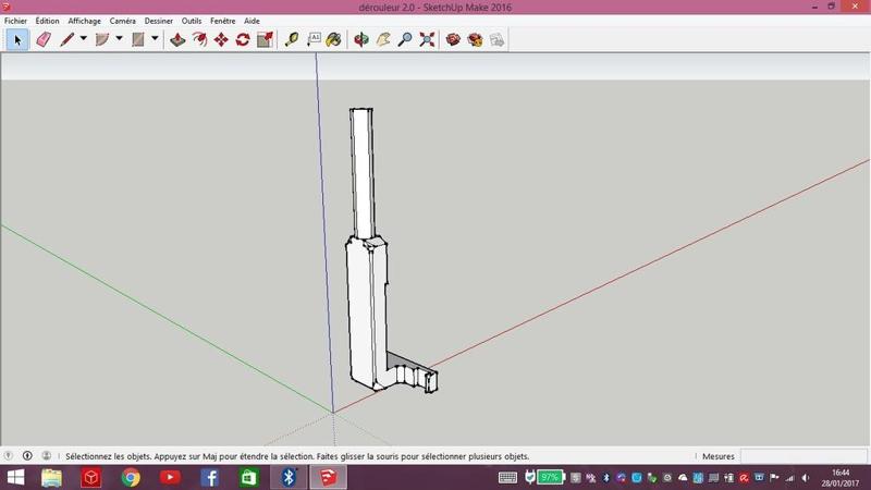 Support bobine pour Dagoma DiscoEasy200