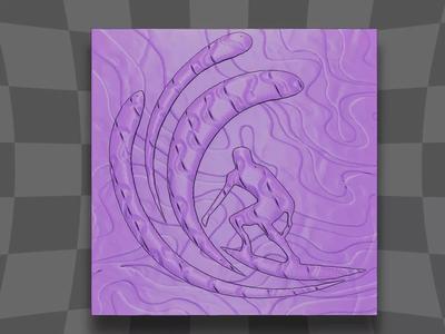 Man surfing for printing