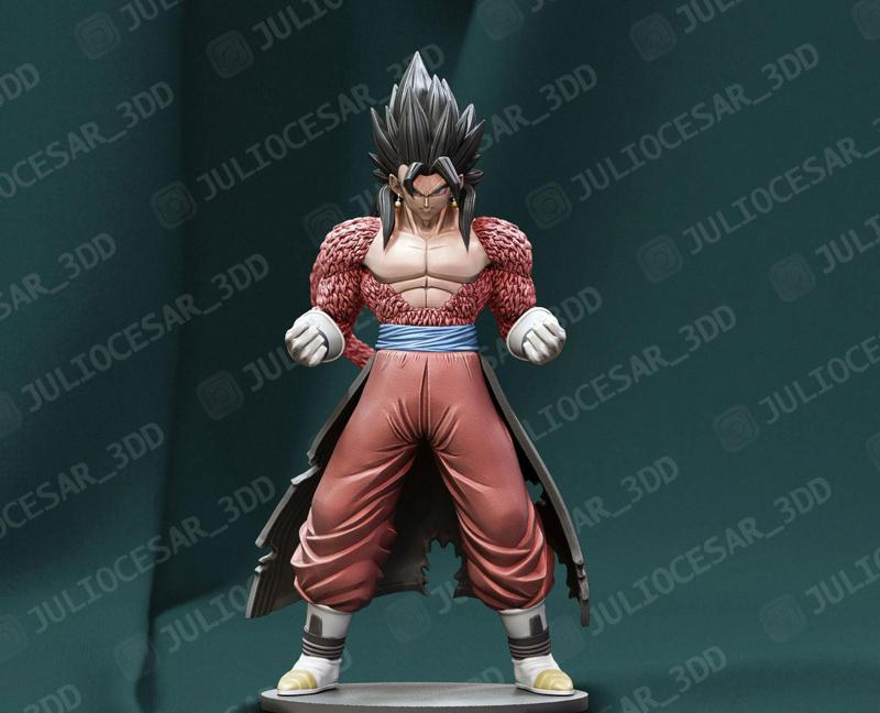 Dragon ball - Vegito Xeno ssj4 time patrol