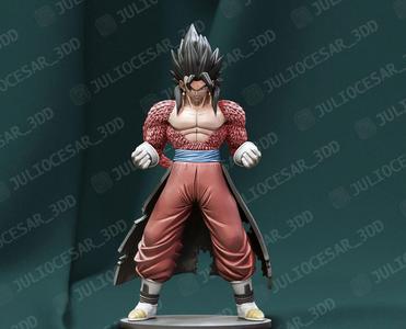 Dragon ball - Vegito Xeno ssj4 time patrol