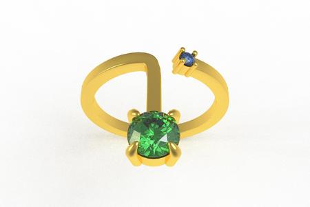 00017 Simple Adjustable Ring